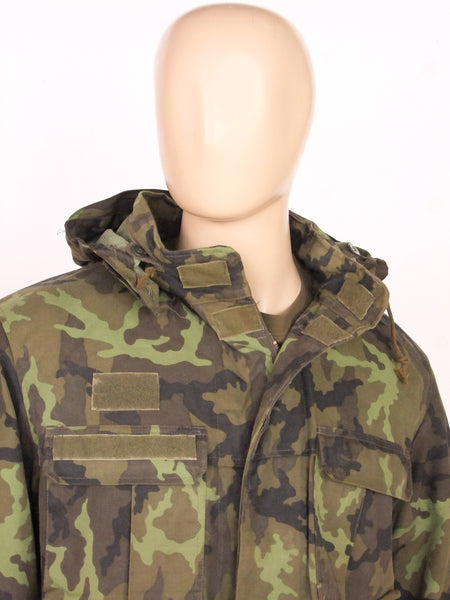 トップス Czechoslovakia army smock 50's] Czechoslovakian Army Dubaky Camouflage Reversible Smock