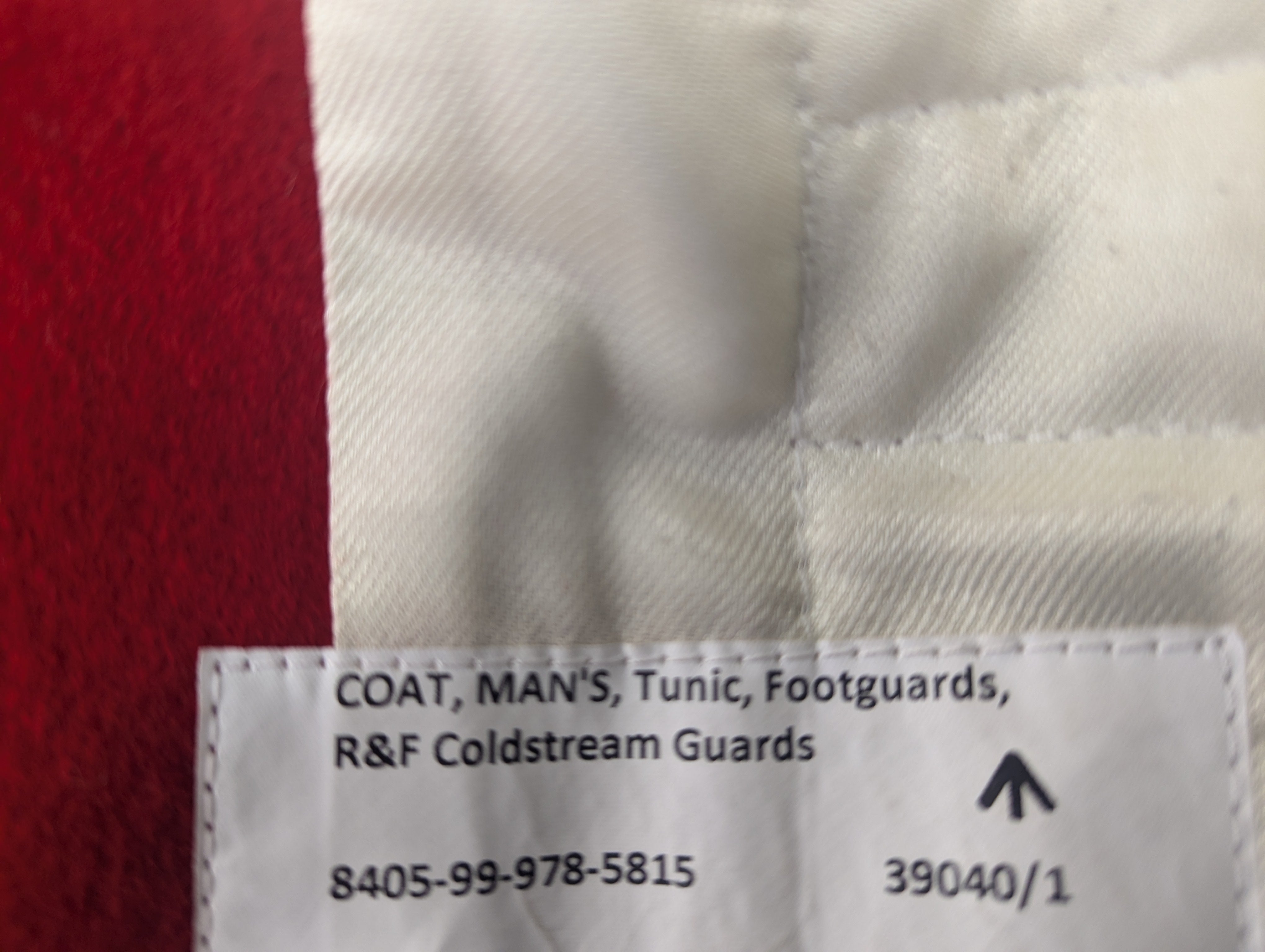 Red Guards Jacket – Golding Surplus