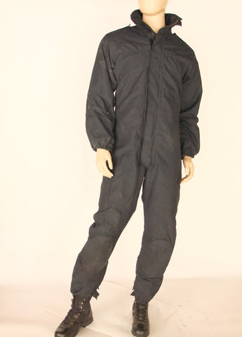 Police issue coveralls.