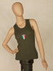 Italian ribbed vest.