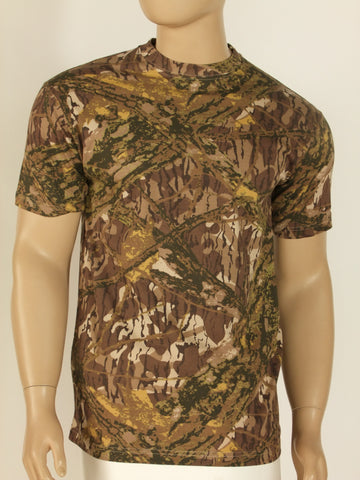 Real tree camo T-shirt