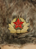 Russian faux fur hat