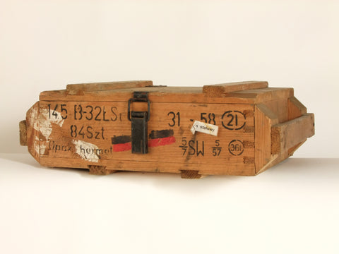 AK47 ammo wooden box.