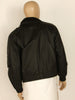 German motorcycle police leather jacket