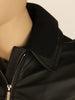 German motorcycle police leather jacket