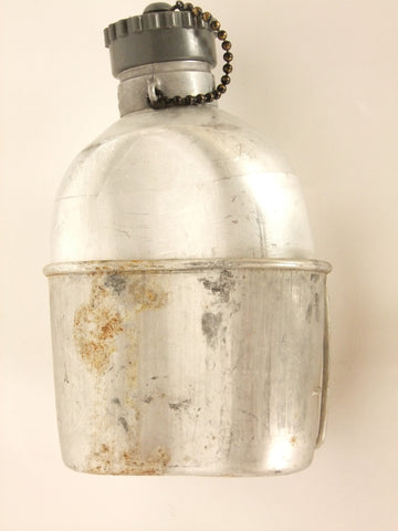 Metal bottle and cup