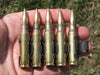 Bullets in bullet belt section. INERT