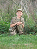 Childrens camouflage activity vest