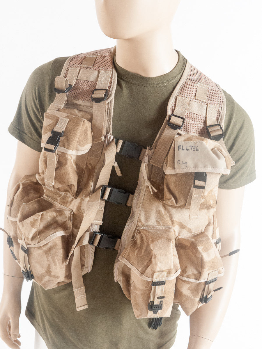 Desert assault vest