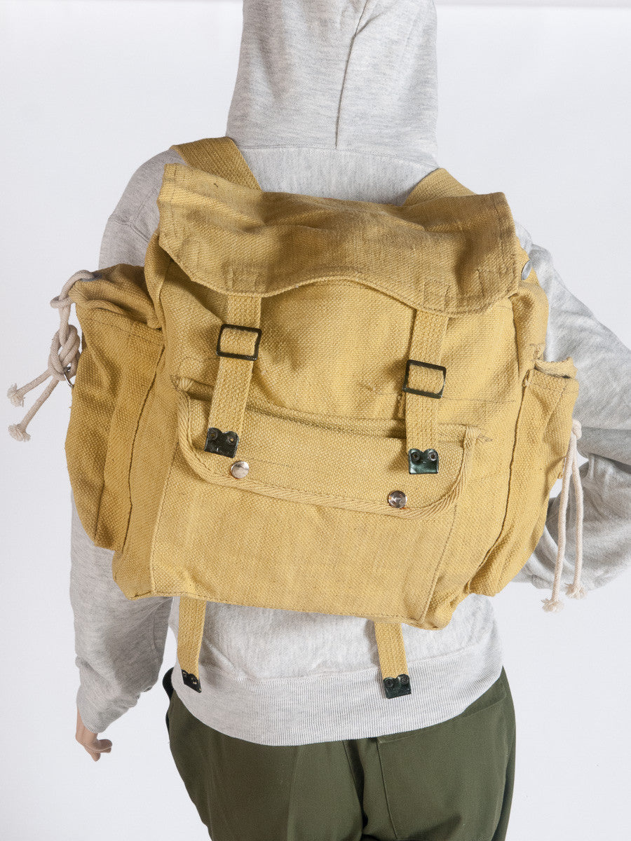 Webbing backpack