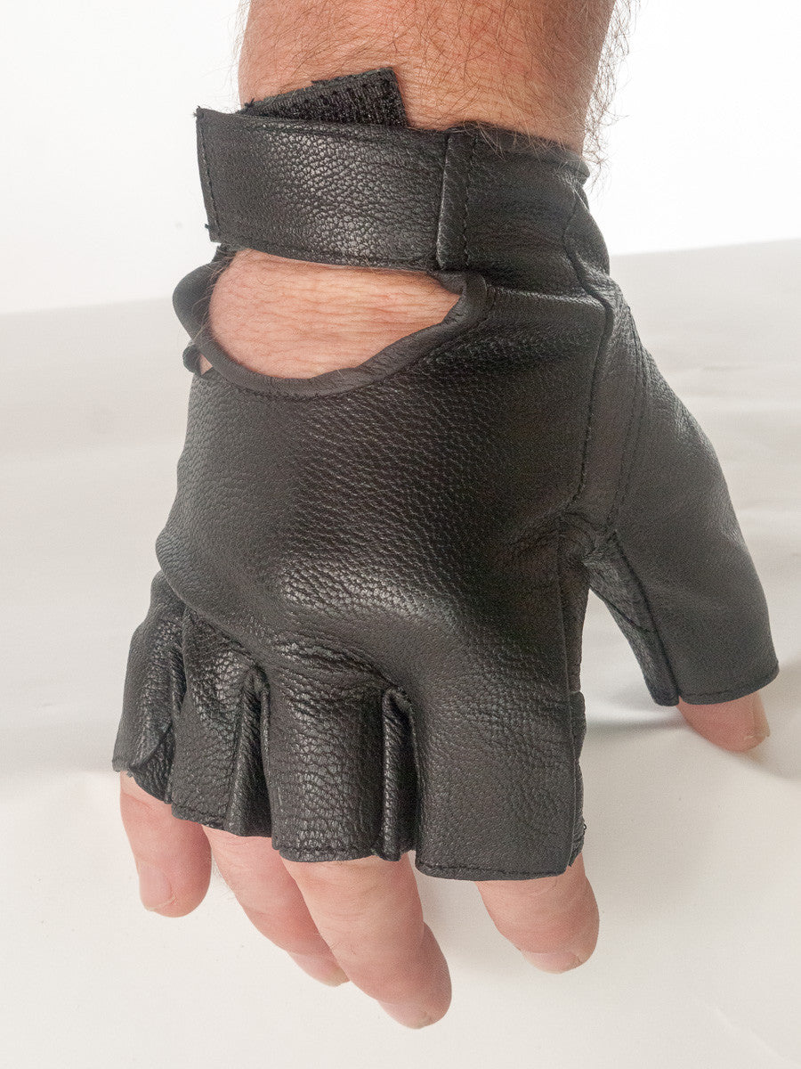 Fingerless leather gloves – Golding Surplus